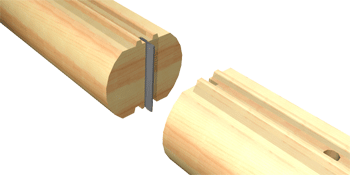 Log-Lok Spline system